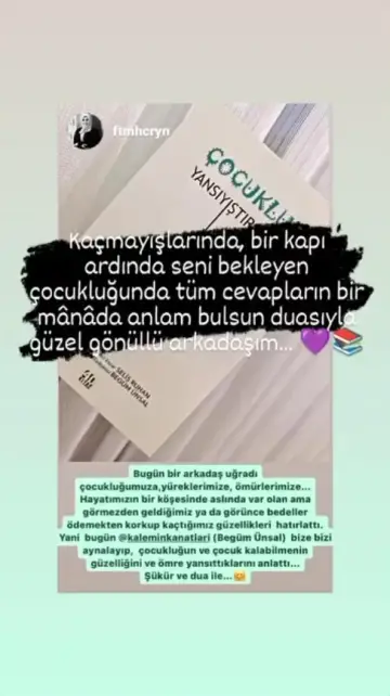 Okurumuzun kitaplarımızla paylaştığı Instagram hikâyesi (5)