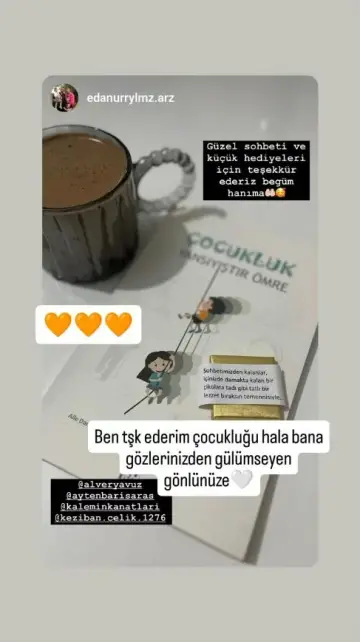 Okurumuzun kitaplarımızla paylaştığı Instagram hikâyesi (7)