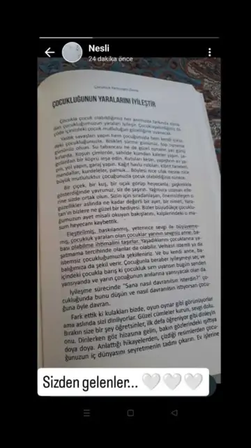 Okurumuzun kitaplarımızla paylaştığı Instagram hikâyesi (10)