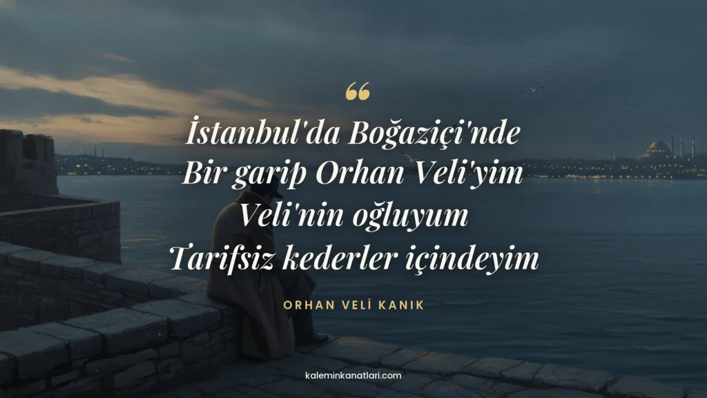 Bir Garip Orhan Veli şiiri – Orhan Veli Kanık