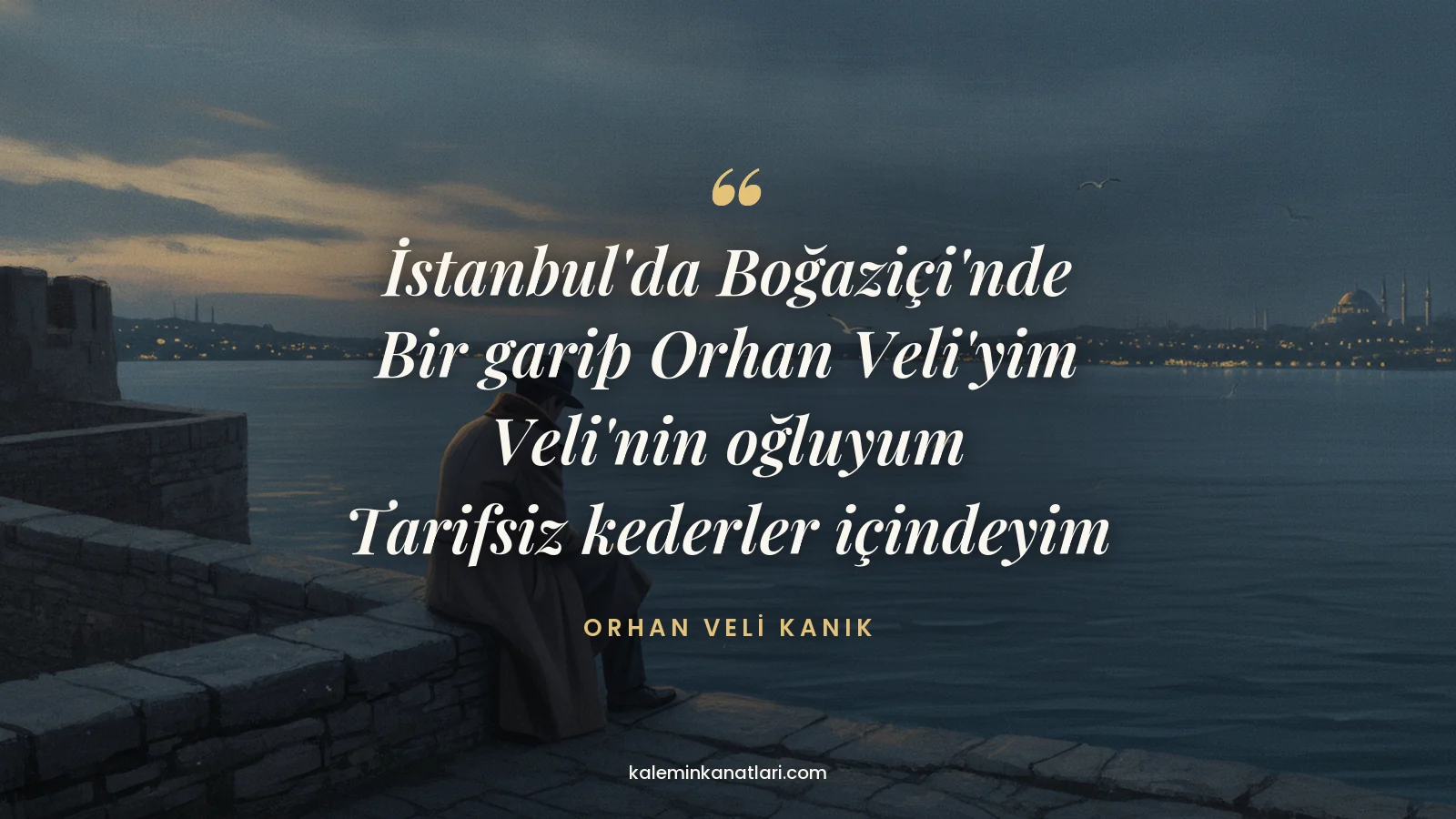 Bir Garip Orhan Veli şiiri – Orhan Veli Kanık