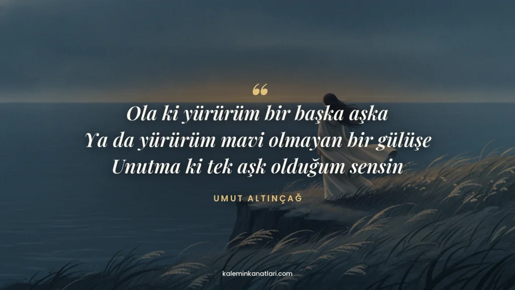 Yitirilen şiiri – Umut Altınçağ